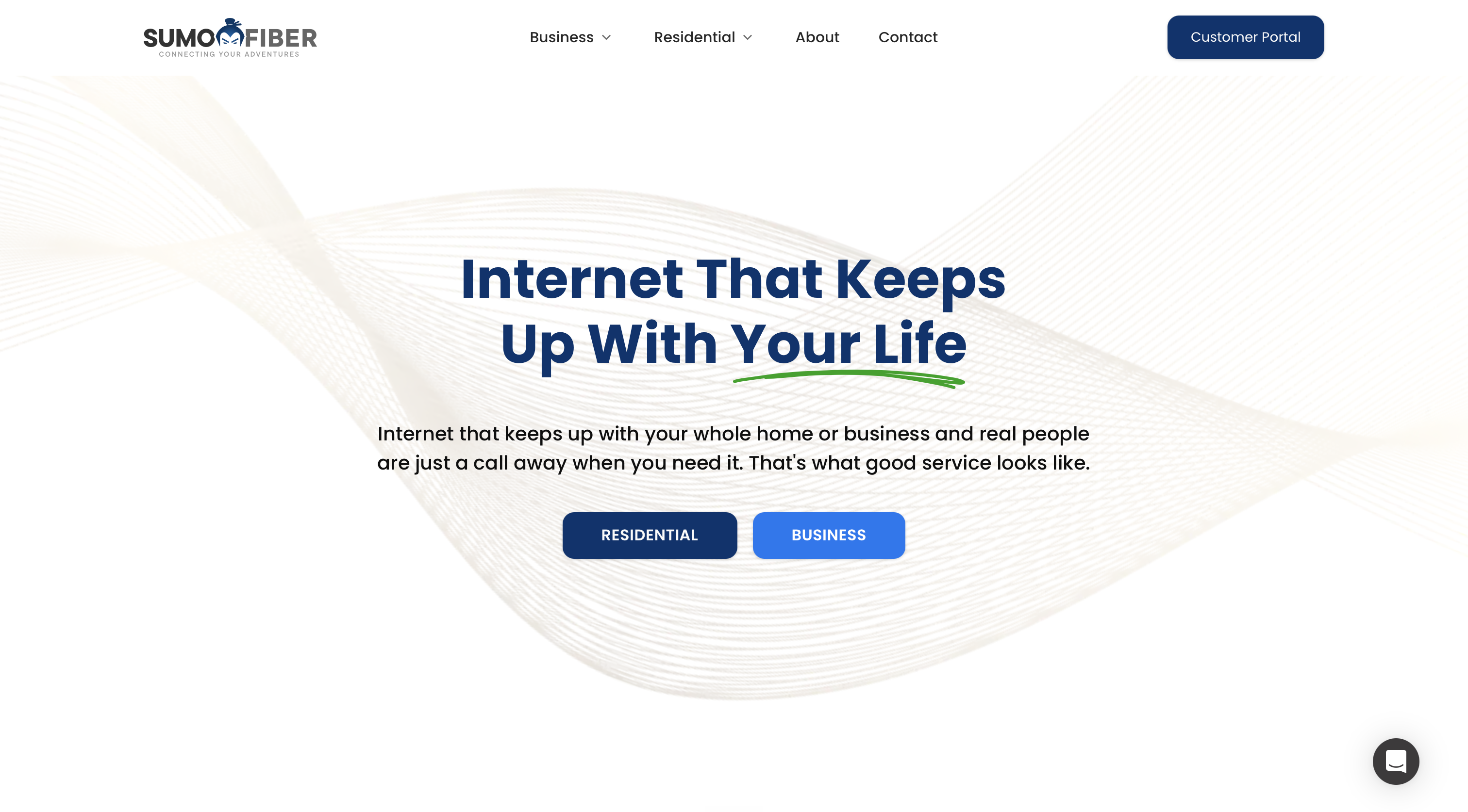 Sumofiber.com home page